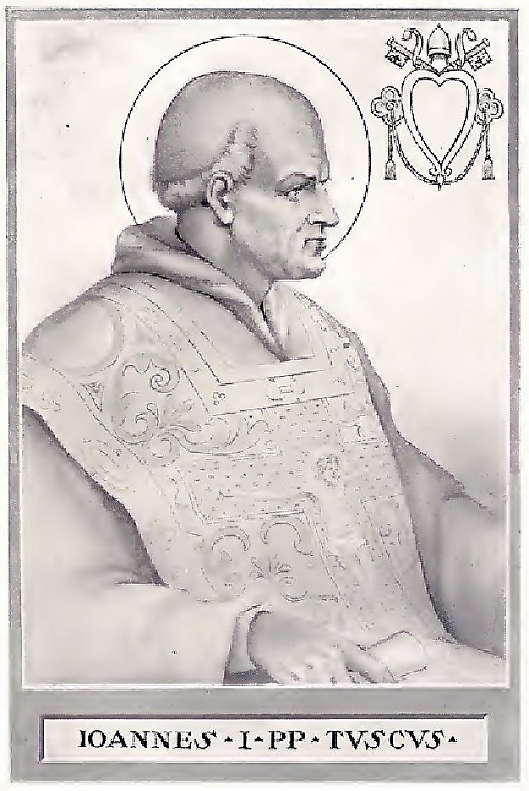 Św. Jan I, papież i męczennik - patron dnia (18.05)
