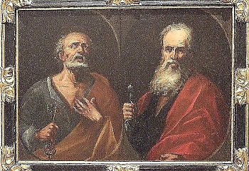 Święci Apostołowie Piotr i Paweł - patroni dnia (29 czerwca)