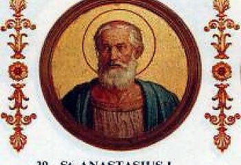 Święty Anastazy I, papież - patron dnia (19.12)