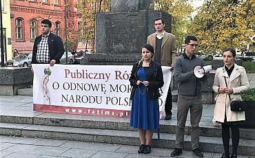 Bydgoszcz modli się za życie – publiczny różaniec w obronie dzieci