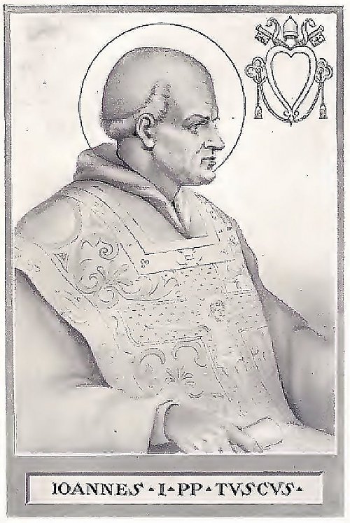 Św. Jan I, papież i męczennik - patron dnia (18 maja)