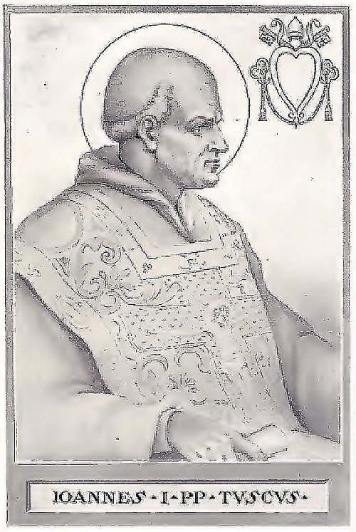 Święty Jan I, papież i męczennik - patron dnia (18 maja)