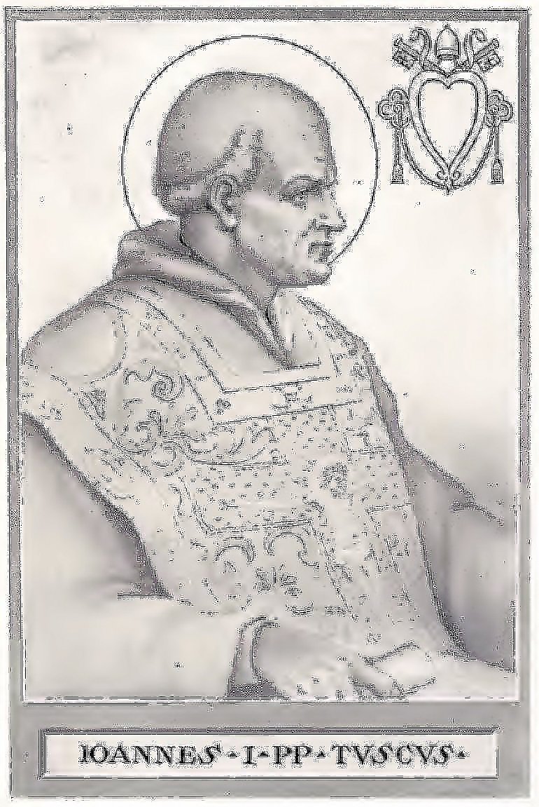 Święty Jan I, papież i męczennik - patron dnia (18 maja)