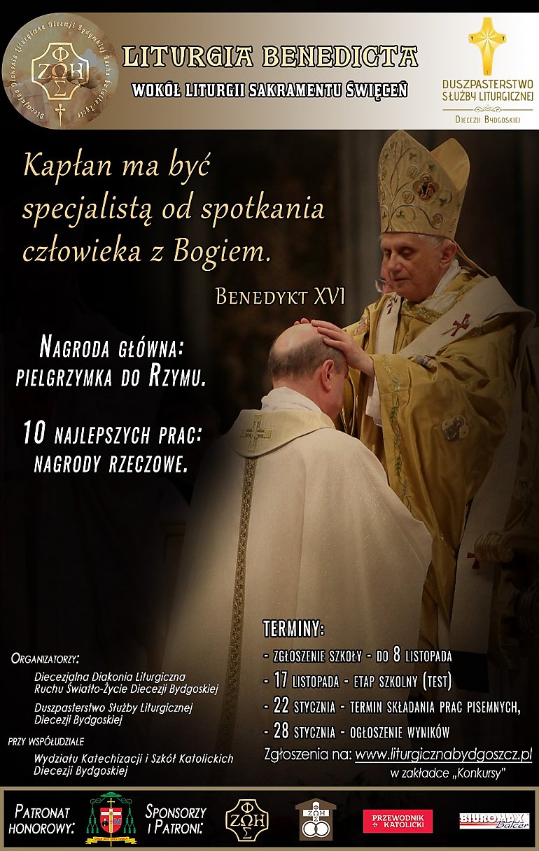 III edycja konkursu Liturgia Benedicta