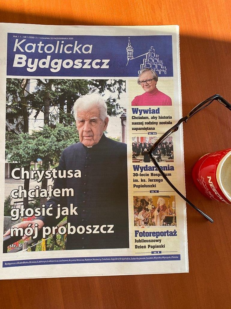 Dziesiaj ukazał sie Nowy Tygodnik Bydgoski Gazeta i Portal a w nim dodatek MY - KATOLICKA BYDGOSZCZ pierwszy raz w papierze!