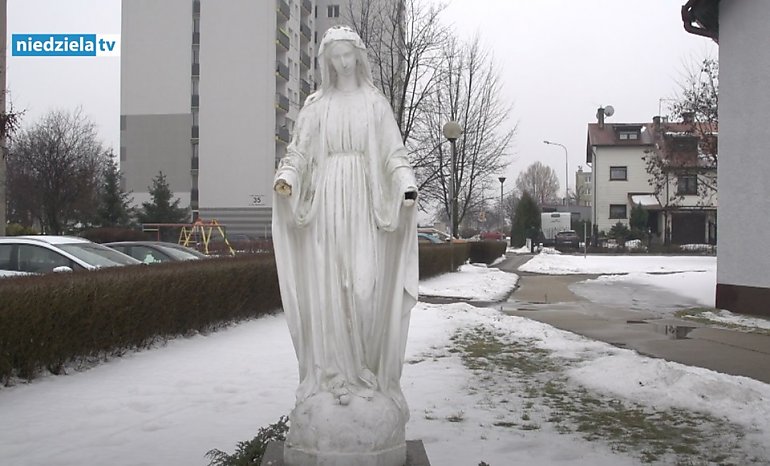 Figurze Matki Bożej wyrwano ręce, rozrzucono kwiaty i znicze. Profanacja w Częstochowie [VIDEO]