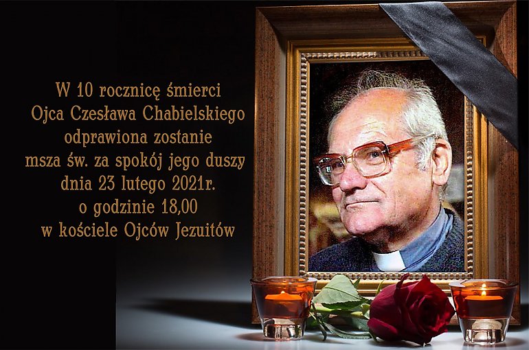Msza św. w 10 rocznice śmierci ojca Czesława Chabielskiego