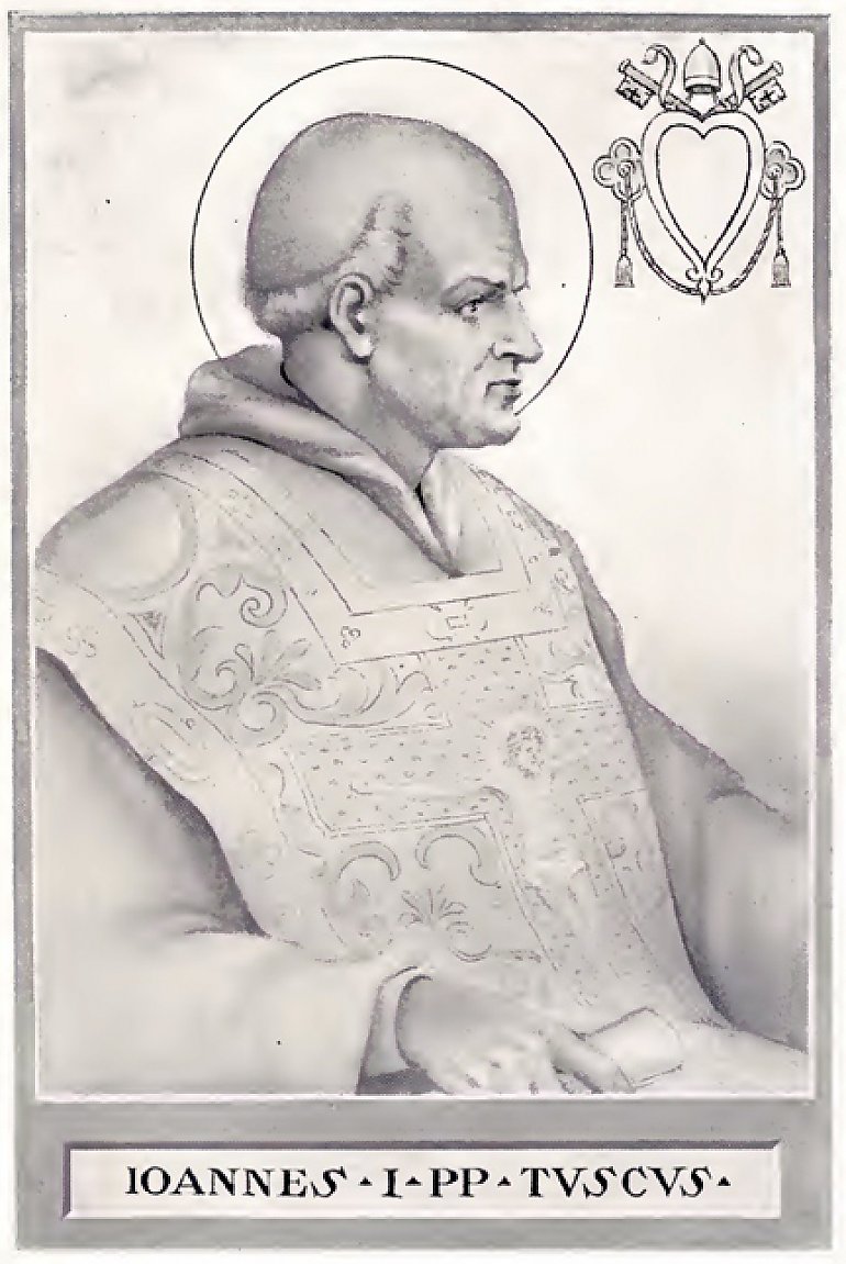 Święty Jan I, papież i męczennik - patron dnia (18.05)