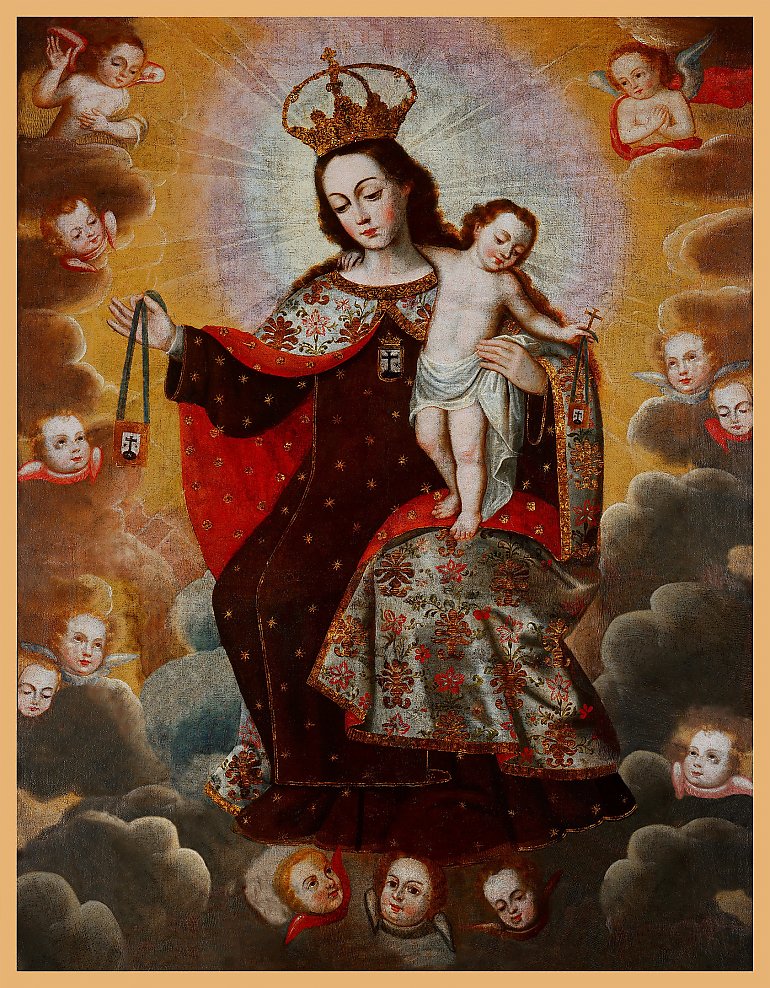 Najświętsza Maryja Panna z góry Karmel Szkaplerz karmelitański - patron dnia (16.07)