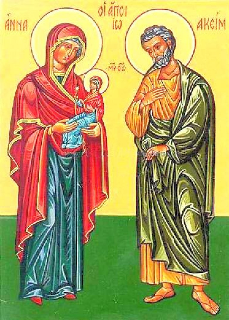 Święci Anna i Joachim, rodzice Najświętszej Maryi Panny - patroni dnia (26.07)