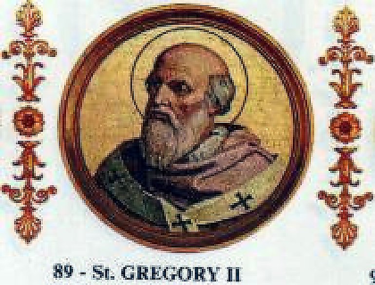 Św. Grzegorz II, papież - patron dnia (11.02)