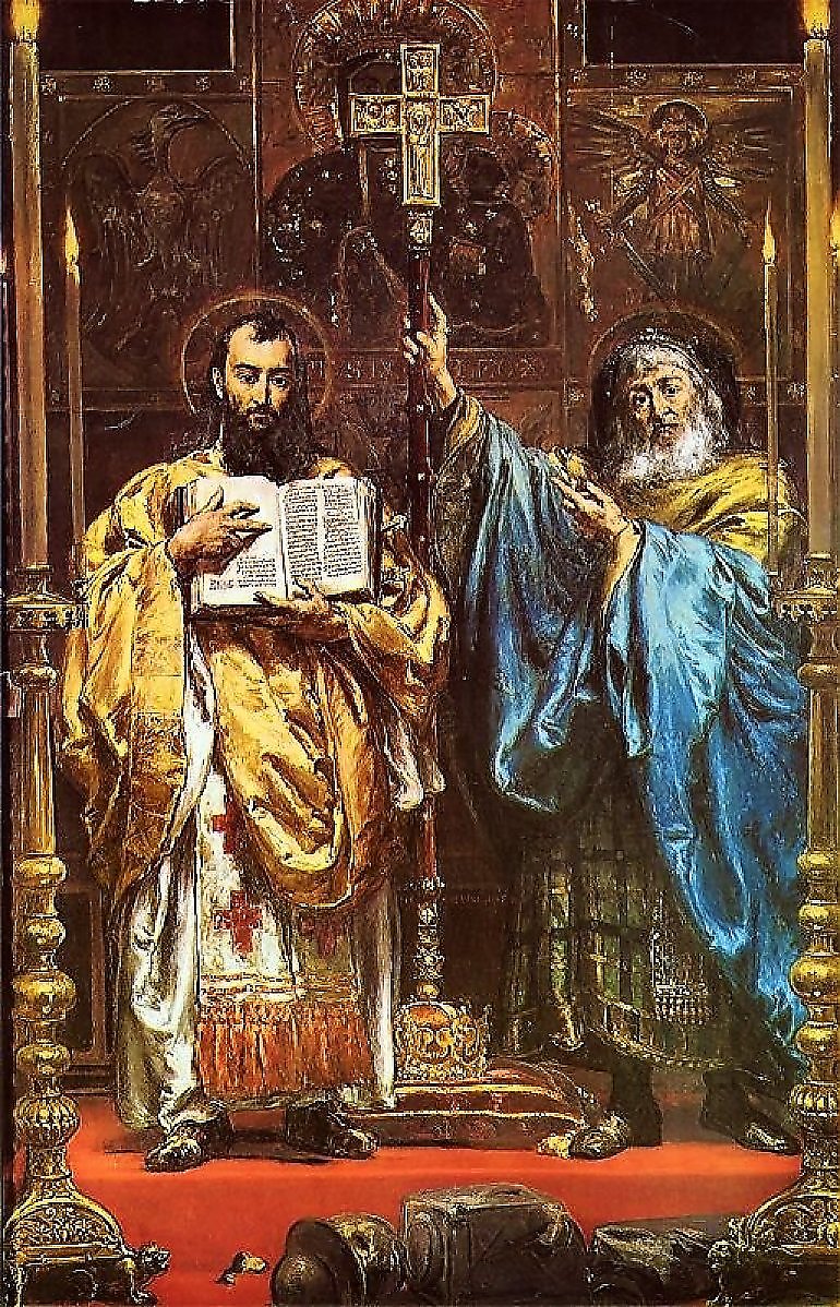 Święci Cyryl, mnich, i Metody, biskup - patron dnia (14.02)