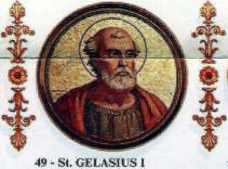 Św. Gelazy I, papież - patron dnia (21 listopad)