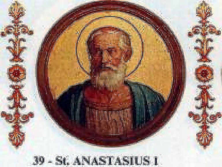 Św. Anastazy I, papież - patron dnia (19 grudzień)